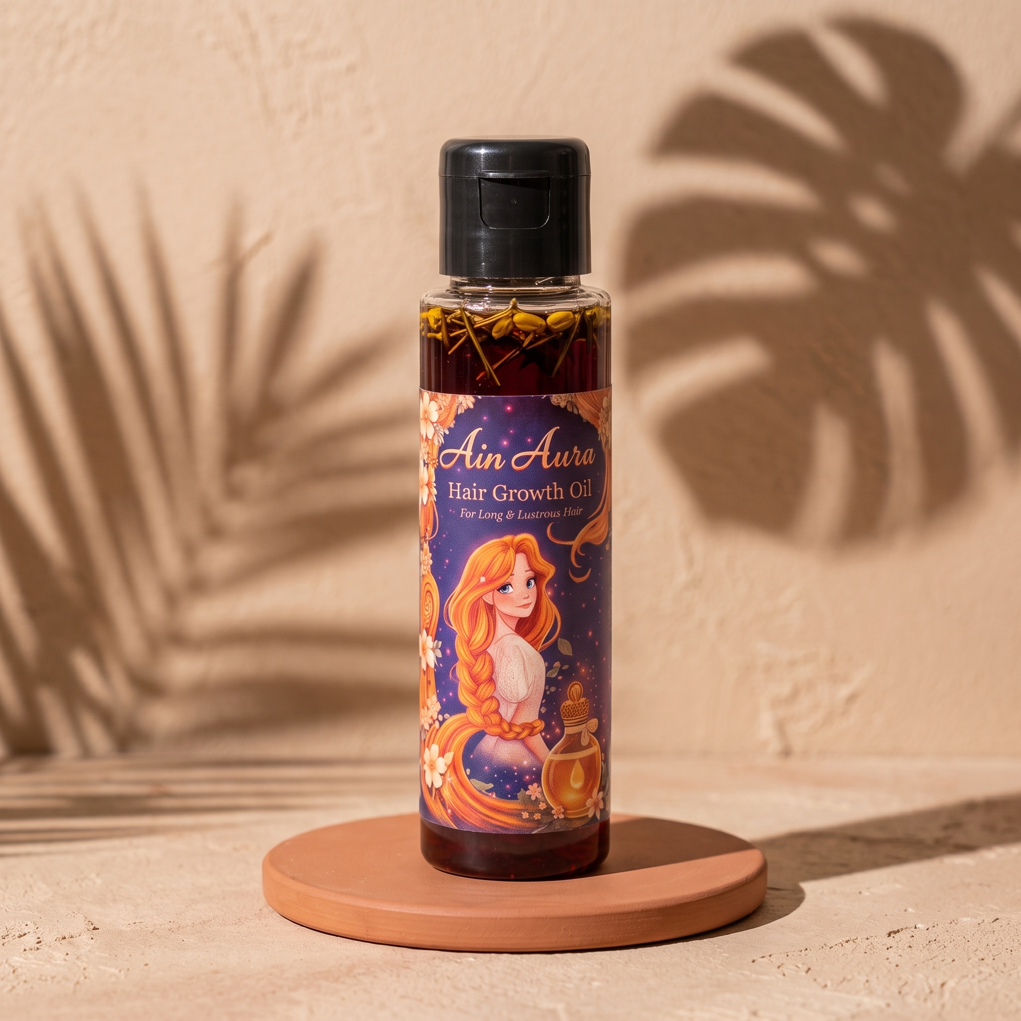 Ain Aura Hair Growth Oil – For Long & Lustrous Hair (100ml) — 100% natural herbal hair & skin care
